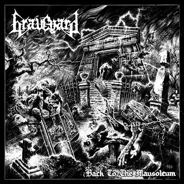 Graveyard (4) : Back To The Mausoleum (CD, EP)